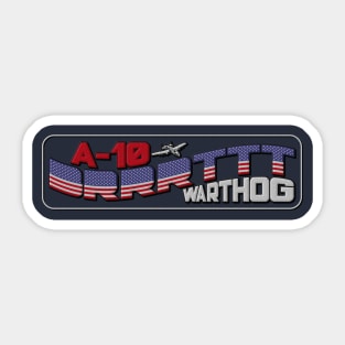 A-10 WARTHOG BRRRTTT Sticker